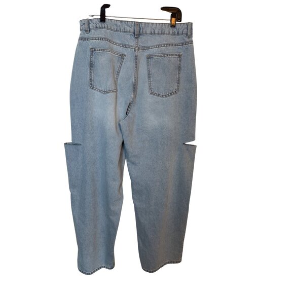 2/$30 NWT Vintage 12 PrettyLittleThing High Waisted Straight Leg Jeans - Picture 11 of 16